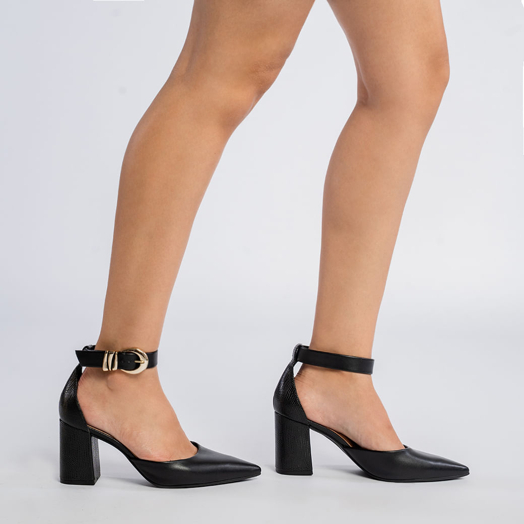 Ramarim Sapato 2654134-0007 Preto Sintetico1